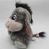 Gratis Ongkir 28ซม. การ์ตูนน่ารักสีเทา Eeyore ลาสิ่งที่ผ้ากำมะหยี่นุ่มรูปสัตว์ของเล่นตุ๊กตาวันเกิดคอลเลกชันของขวัญสำหรับเด็ก