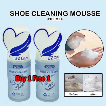 White Shoes Cleaning Foam / white shoes cleaner / shoes cleaning / shoes  cleaner (SG READY STOCKS)