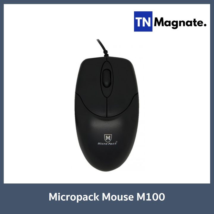 [เม้าส์] Micropack Mouse M100 Black