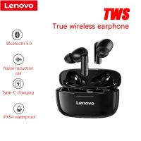 【Undine earphone】 Lenovo TWS บลูทูธ5.0หูฟังไร้สายในหูลดเสียงรบกวนสเตอริโอหูฟังสแตนด์บายนานสำหรับการเล่นเกมกีฬาหูฟังเพลง