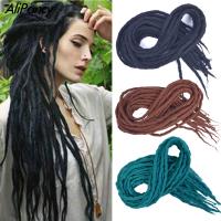 【YF】 Soft Wool Dreadlocks Nepal Synthetic Braiding Hair Extensions Hip-hop Hand Made Dreads African Braided