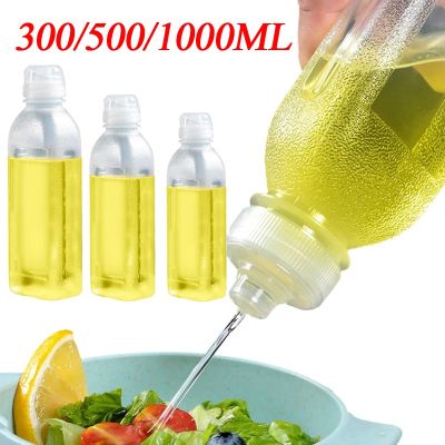 hotx【DT】 1000ML Spray Bottle Seasoning Extruded Plastic for Ketchup Salad Dressing BBQ Gadgets