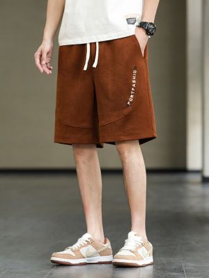 HOT11★2023ฤดูร้อนใหม่กางเกงขาสั้นผู้ชาย8XL ขนาดใหญ่ Streetwear หลวม Sweatshorts สายรัดตรงกางเกงสบายๆกีฬาสั้นกางเกง