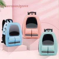 กระเป๋าแมวแบบพกพาระบายอากาศ Space Capsule Pet Bag กระเป๋านักเรียนแมว Dog Bag ไหล่คู่