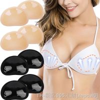 hot【DT】☂☽  Push Up Chest Thicker Breathable Sponge Insert with Silicone Stickers Inserts Nipple Cover