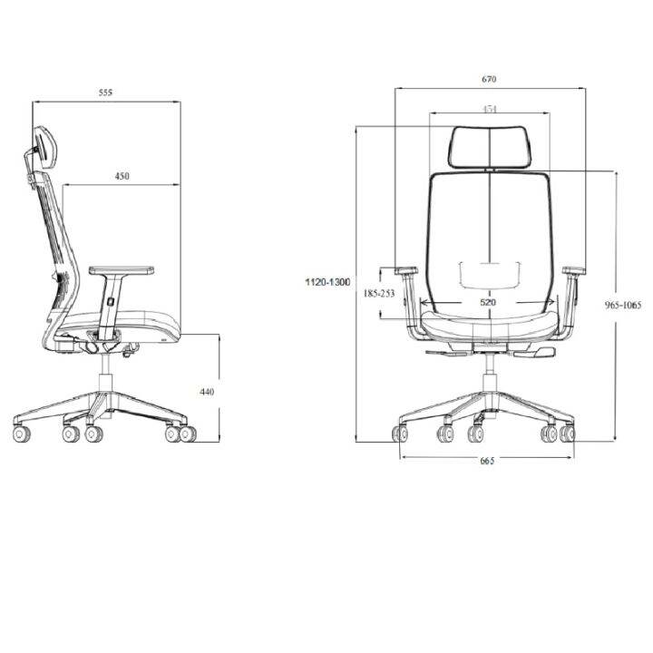 furradec-เก้าอี้เพื่อสุขภาพ-ergonomic-flex-สีดำ