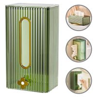 Storage Box Napkin Dispenser Wall Mount Holder Bathroom Punch Free Toilet Napkin