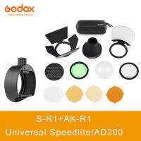 Godox อุปกรณ์เสริมแฟลชหัวกลมแม่เหล็กสำหรับ AK-R1 Godox อะไหล่ถ่ายภาพขนาดเล็กสำหรับ Godox H200R V1แฟลช