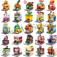 【hot sale】 ۩ B02 Sembo Mini City Street View Building Blocks Compatible with Small Particles puzzle Assembly Toy Model KIDS TOYS