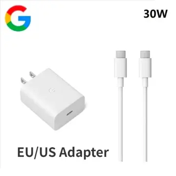 Original 30W PD Type-C Fast Charger Adapter Cable For Google Pixel 7 6 5  Pro 6A