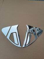 “:{》} สแตนเลสที่จับประตูชุบโครเมียมฝาครอบสำหรับ Nissan Juke F15ลายเงิน2010-2018 6ชิ้น