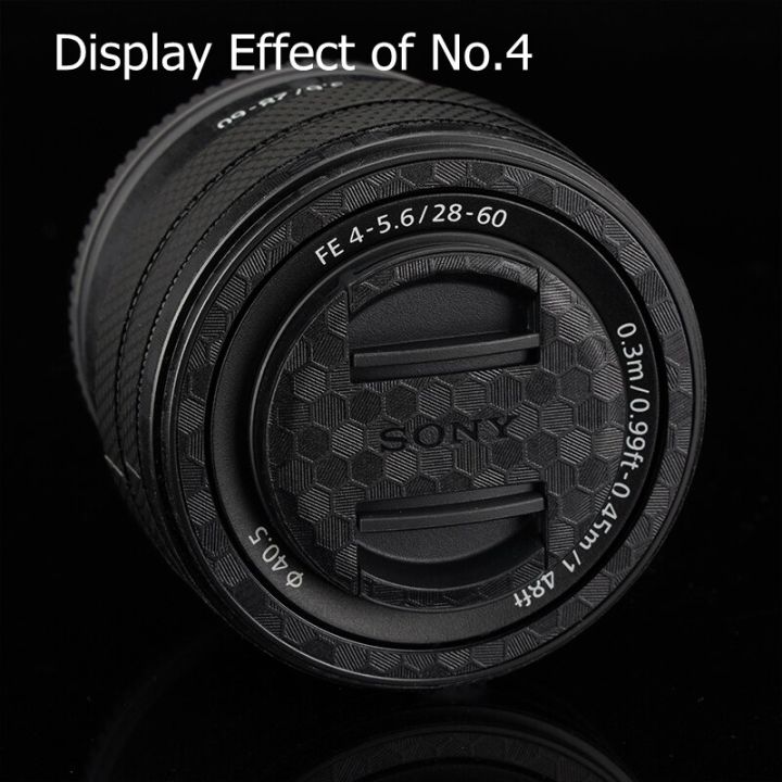 สติกเกอร์ติดเลนส์กล้องถ่ายรูป-sel2860สติกเกอร์ฟิล์มป้องกันสกินสำหรับโซนี-fe-28-60-28-60mm-f4-5-6