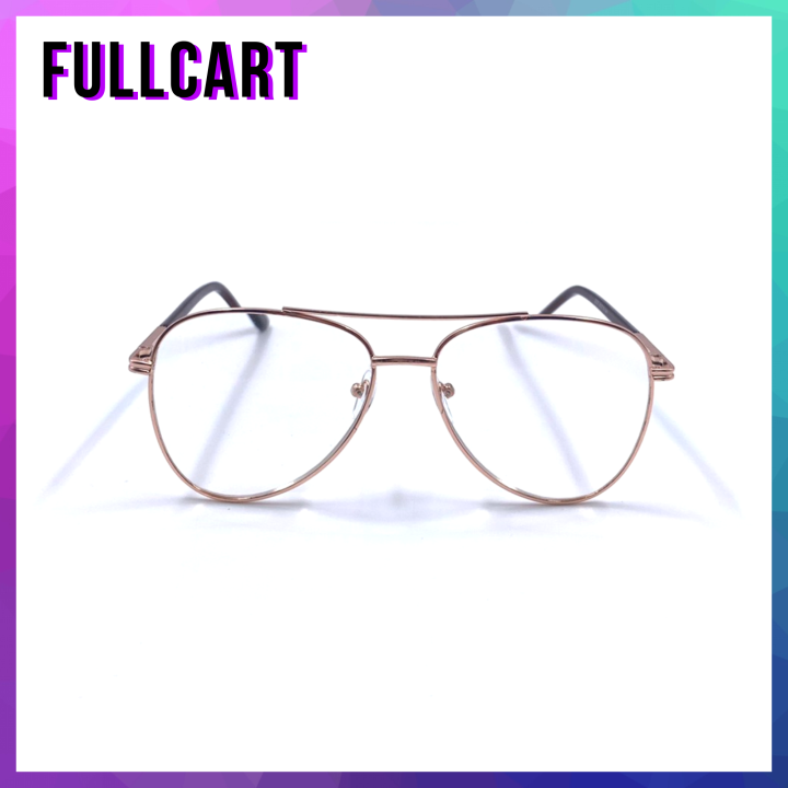 แว่นสายตา-แว่นทรงนักบิน-aviator-glassesแว่นสายตา-แว่นสายตายาว-แว่นแฟชั่น-แว่นตาแฟชั่น-กรอบแว่น-แว่นอ่านหนังสือ-แว่นขับรถ-by-full-cart