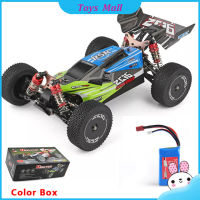 WLtoys 144001 RTR 2.4GHz RC 1/14รถดริฟต์รถแข่ง4WD แชสซีโลหะเพลาตลับลูกปืนเกียร์เป็นโลหะโช๊คไฮดรอลิค