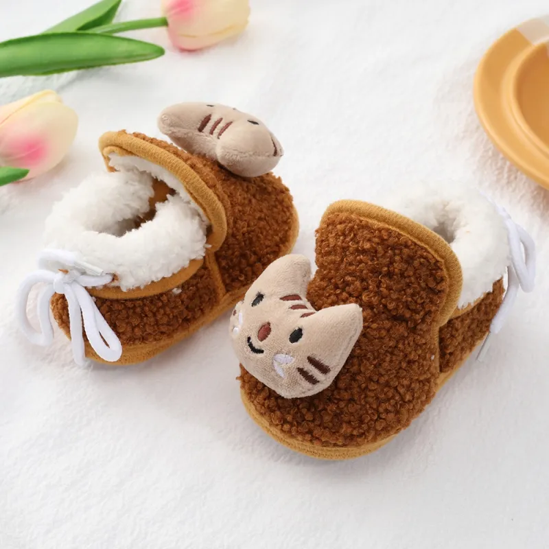 Boboramall Indoor Bedroom Shoes Cute Cartoon House Slippers Infant