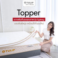 (NEW) ที่นอน อเนกประสงค์ Tulip Topper รุ่น Sydney ที่นอนส่วนบน ที่นอนอเนกประสงค์ สุญญากาศแบบกล่อง หนา 2.5 นิ้ว