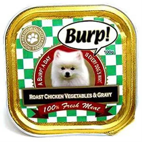 BURP ROAST CHICKEN VEGETABLE & GRAVY 100g Lazada