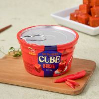 ?Import Item? 동원참치 큐브 ทูน่ากระป๋อง หั่นเต๋า 4 รสชาติ Dongwon Tuna Cube 160gเผ็ด Chilli Pepper