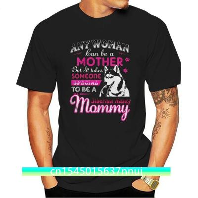 Funny Men T Shirt Novelty Tshirt Siberian Husky Mom Shirt Cool Tshirt