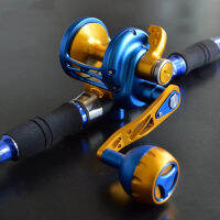 Ankeyeng ธรรมดาน้ำเค็ม Lever Drag Reel โลหะ35กก.ลากสูงสุดที่มีประสิทธิภาพม้วนเอ็นตกปลาลาก Deep Sea เรือตกปลา