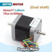 【Free-delivery】 Toseef Nema17 Stepper มอเตอร์78ออนซ์ (Shaft) 48มม.มอเตอร์/1.8a สำหรับ3d พิมพ์ Cnc Router จาก Rattm มอเตอร์