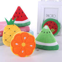 Fruit-shaped Keyring Bags Childrens Small Change Wallets Childrens Plush Coin Wallets Fruit Shaped Coin Purses Watermelon Fruit Coin Purses