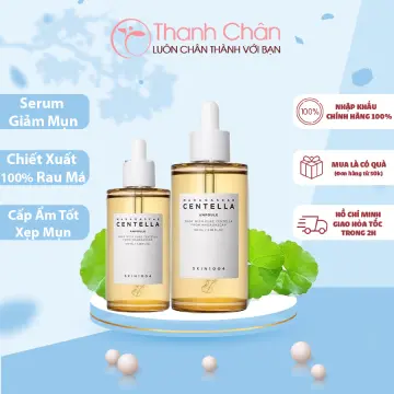 Ngoài việc làm dịu và trị mụn, serum rau má còn có các tác dụng khác cho da không?