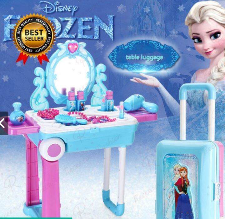 Đồ Chơi Bàn Trang Điểm Frozen Elsa Đồ Chơi Bộ Đồ Chơi Hành Lý Biến Dạng Bàn Trang  Điểm Bộ Đồ Chơi Cho Bé Gái Gif | Lazada.Vn