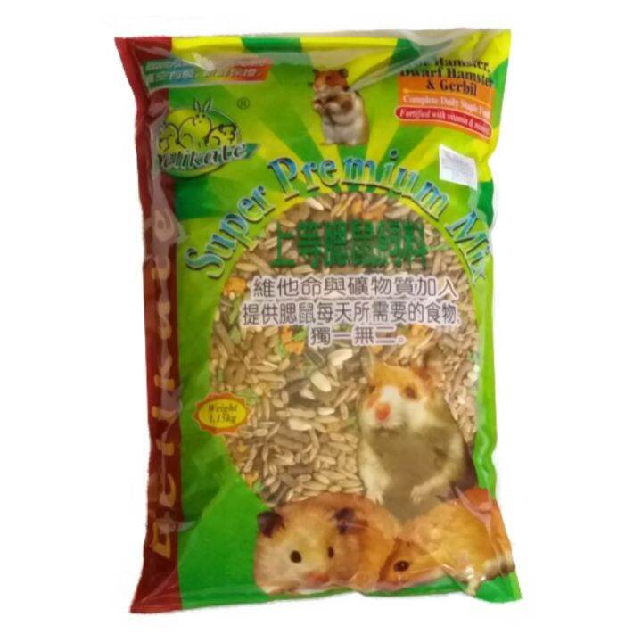 Dwarf hamster clearance food mix