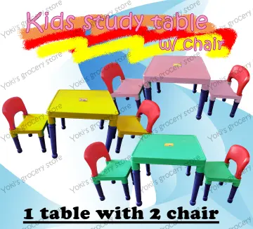 Cartoon character table and chair clearance set