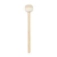 Portable Two-color Hard Wooden Drumsticks Drum Sticks with Handmade Felt Head Percussion Instrument Accessories for Professionals