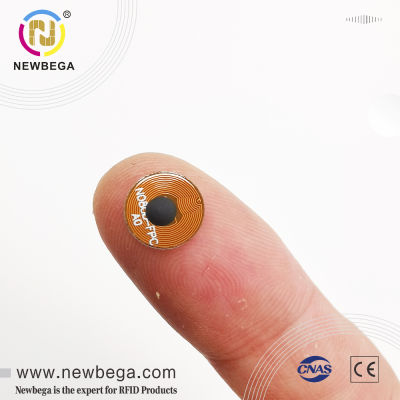 NFC Bluetooth FPC On-Metal Sticker Tag With Genuine RFID Chip Ntag213 Universal Small Size [DIA10mm] Free Shipping 5PCS