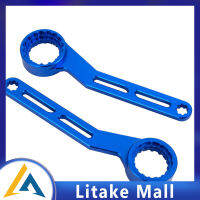 Litake DUB Crankset จักรยาน6 In 1ประแจเพลาเครื่องมือลบการติดตั้ง MTB จักรยานเสือหมอบวงเล็บด้านล่างกลวง