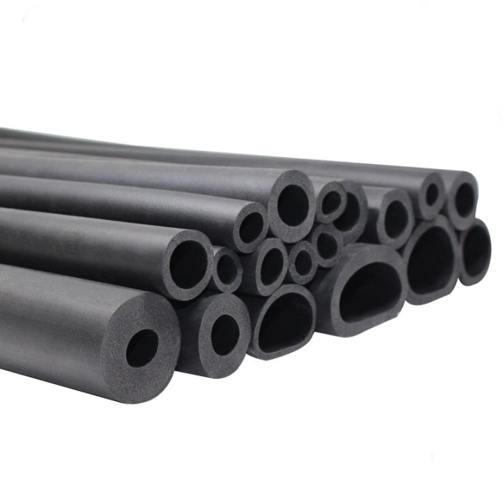 2023-length-1m-to-3m-neoprene-customized-plastic-nbr-foam-black-soft-round-heat-insulation-tube-sleeving-epdm-foam-epdm-hose