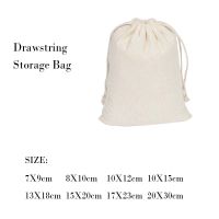 ANEMONE Reusable Travel Cotton Hanging Bag Packaging Storage Bag