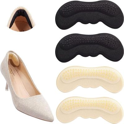 Women Insoles for Shoes High Heel Heel Protector Sticker Liner Grips Pads Pain Relief Size Reducer Pad Foot Care Shoe Insert Shoes Accessories