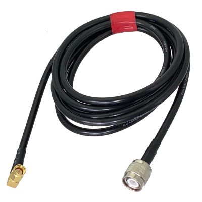 RG58 TNC Male Plug to SMA Male Plug Right angle Connector RF Jumper pigtail Cable 6inch~20M Electrical Connectors