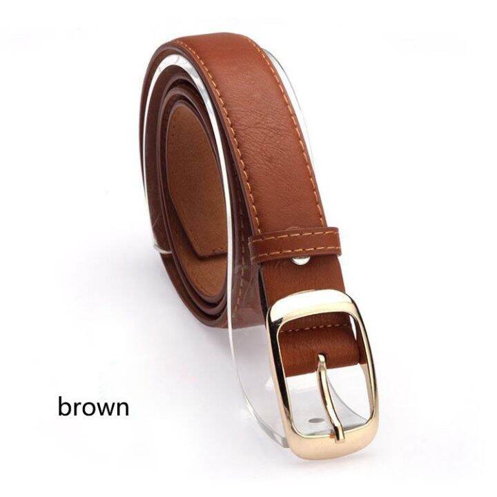 new-womens-thin-belt-fashion-leather-version-of-the-metal-buckle-belt