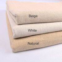 Rough Linen Fabric Natural Linen for Home Decor Sofa Bags Tablecloths Cover 155x50cm - Sold By The Half Meter