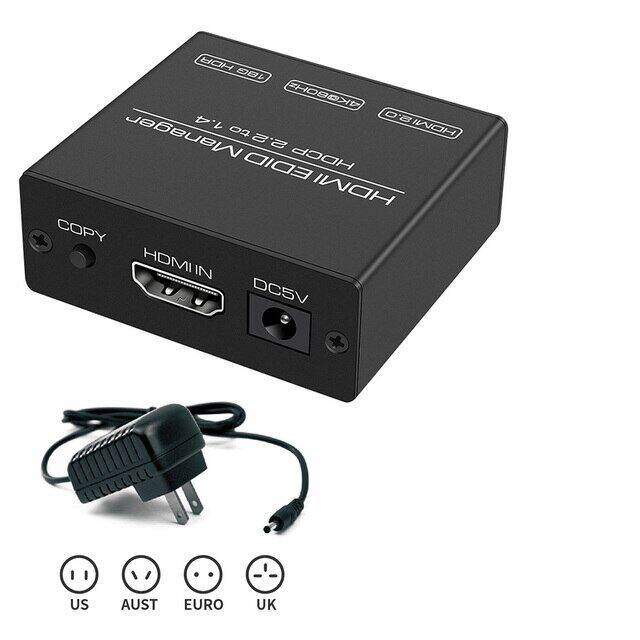 hdmi-edid-manager-emulator-ตัวแปลง2-2-hdcp-4k-60hz-เป็น1-4ตัวแปลง-hdmi-edid-ปัญหา2-0-hdmi-18gbps-cec-pass-through