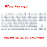 A full set G915 TKL 87 key caps White for G813 G913 G815 G915 Keyboard