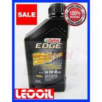 Pro +++ (Made in Germany) Castrol Edge SAE 0w-40 น้ำมันเครื่องสังเคราะห์แท้100% เกรดพรีเมี่ยม ค่าความหนืด 0w 40 (0w40) ขนาด1ลิตร ราคาดี น้ํา มัน เครื่อง สังเคราะห์ แท้ น้ํา มัน เครื่อง มอเตอร์ไซค์ น้ํา มัน เครื่อง รถยนต์ กรอง น้ำมันเครื่อง