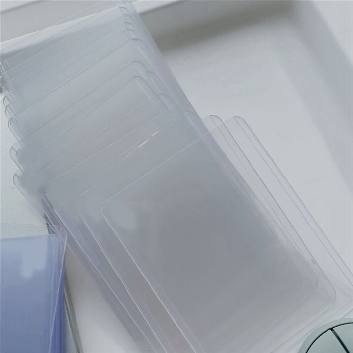 100pcs-double-sided-film-coated-transparent-protective-cover-idol-star-photo-album-3-inch-hard-card-holder