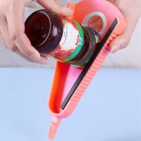 Can Beer Bottle Cap Openers Non Handle Multi-function Opener Lid Opening 4 In 1 for Children Elderly