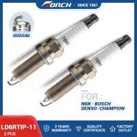 ZZOOI 2PCS Original Iridium Platinum Spark Plug LD6RTIP-11 for PLZKAR6A-11 for Nnissan Altima Cube Frontier NV200 Pathfinder Rogue