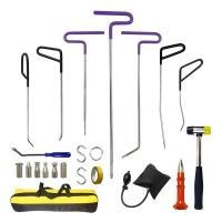 22 Pcs Paintless Dent Repair Rods, Hard Spring Steel Dent Rods, Dent Repair Tools, Professional Hail Dent Removal Tool