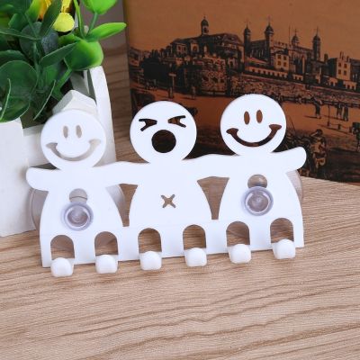 【CW】 Wall Mounted Toothbrush Holder Heavy Duty Toothbrushes Supplies for Shower Storage Rack