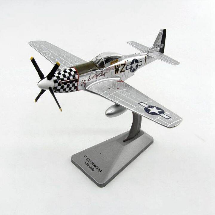 1/72 Scale AF1 World War II Allied US Army Air P-51D Mustang Fighter ...