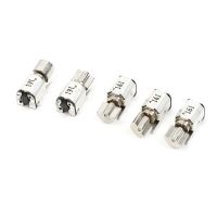 【❉HOT SALE❉】 c4kya7 Uxcell มอเตอร์สั่นขนาดเล็ก1.5V/0.04a 3V/0.09a 1000Rpm 4Mm Dc สำหรับผู้เล่นเกมส์โทรศัพท์มือถือดูแลส่วนบุคคล5ชิ้น