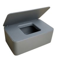 Dustproof Tissue Storage Box Case Wet Wipes Dispenser Holder with Lid for Home Office Desk Car